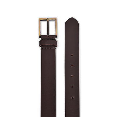 Belwaba Men Casual Brown Genuine Leather Belt