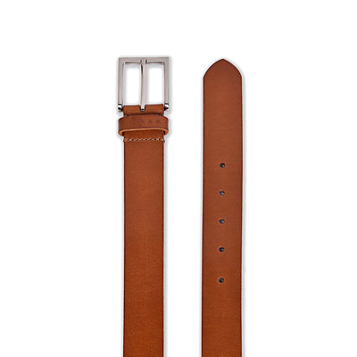 Belwaba Men Casual Tan Genuine Leather Belt