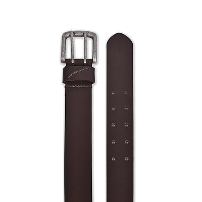 Belwaba Men Casual Brown Genuine Leather Belt