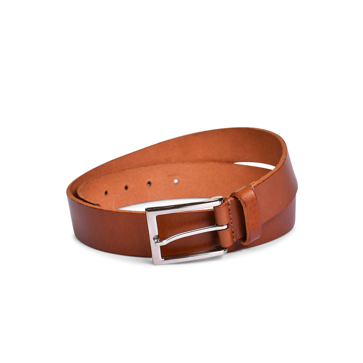 Belwaba Men Casual Tan Genuine Leather Belt