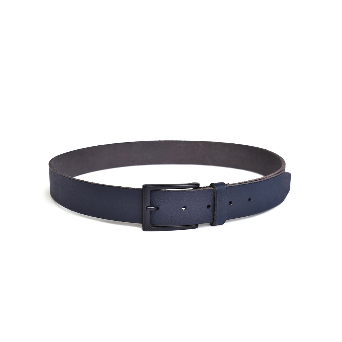 Belwaba Men Casual Blue Genuine Leather Belt