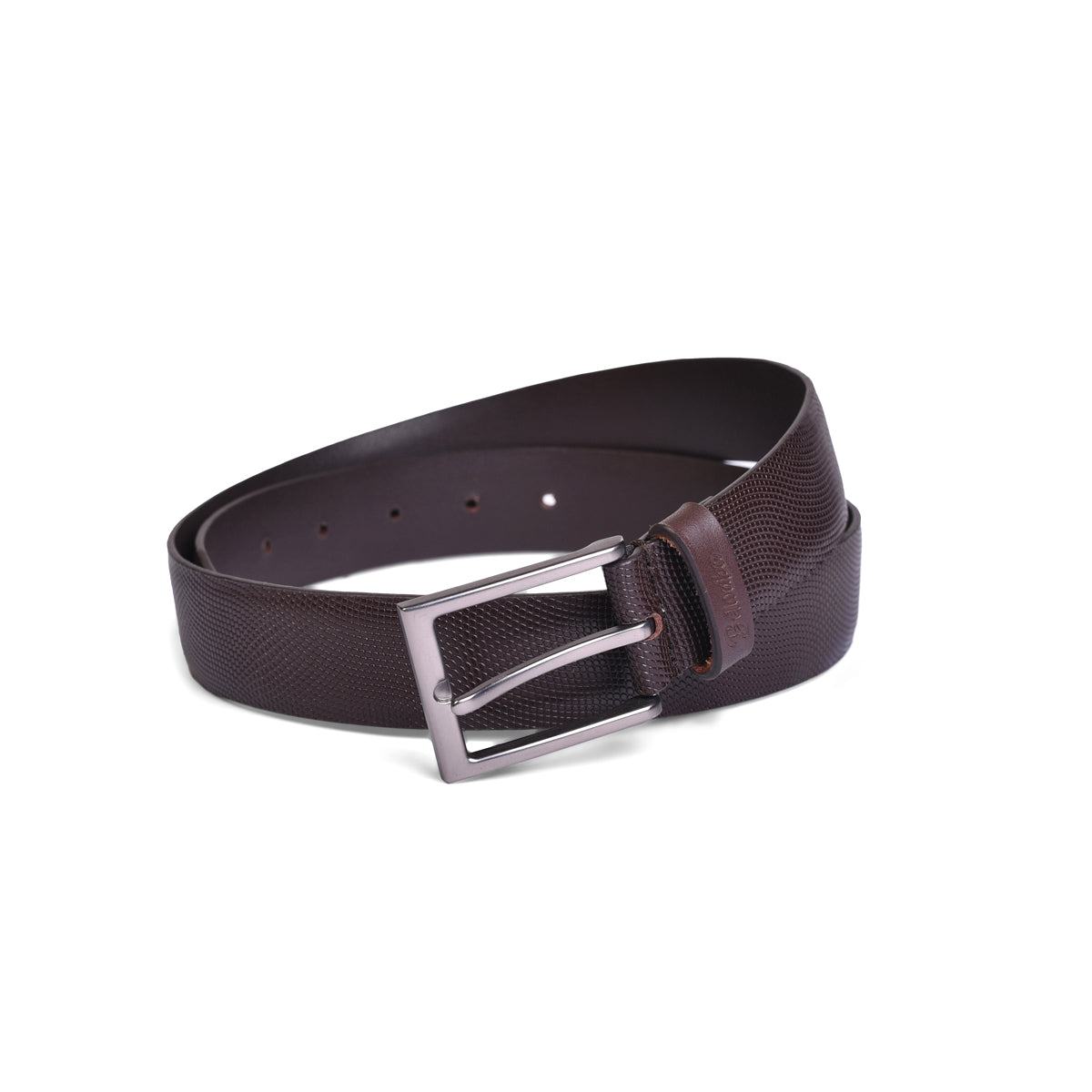 Belwaba Men Formal Brown Genuine Leather Belt