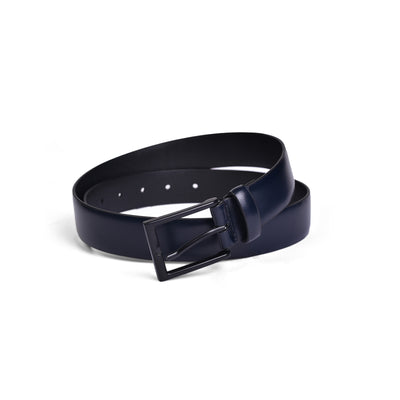 Belwaba Men Formal Blue Genuine Leather Belt