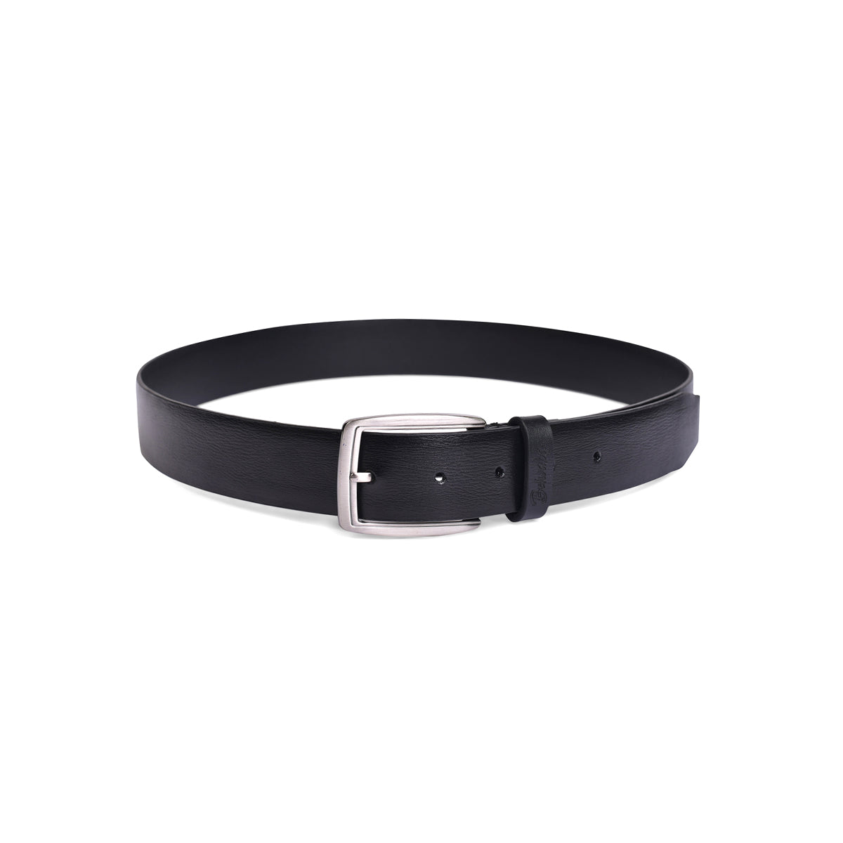 Belwaba Men Formal Black Genuine Leather Belt