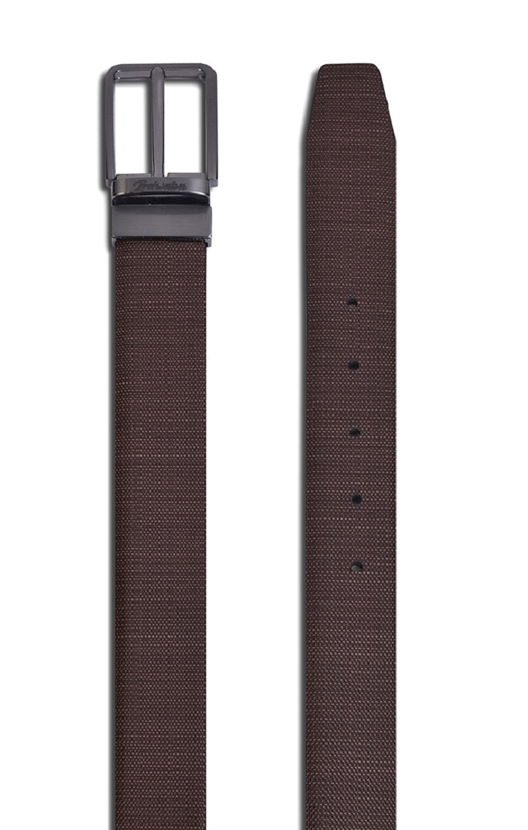 Belwaba Men Formal Black, Brown Genuine Leather Reversible Belt