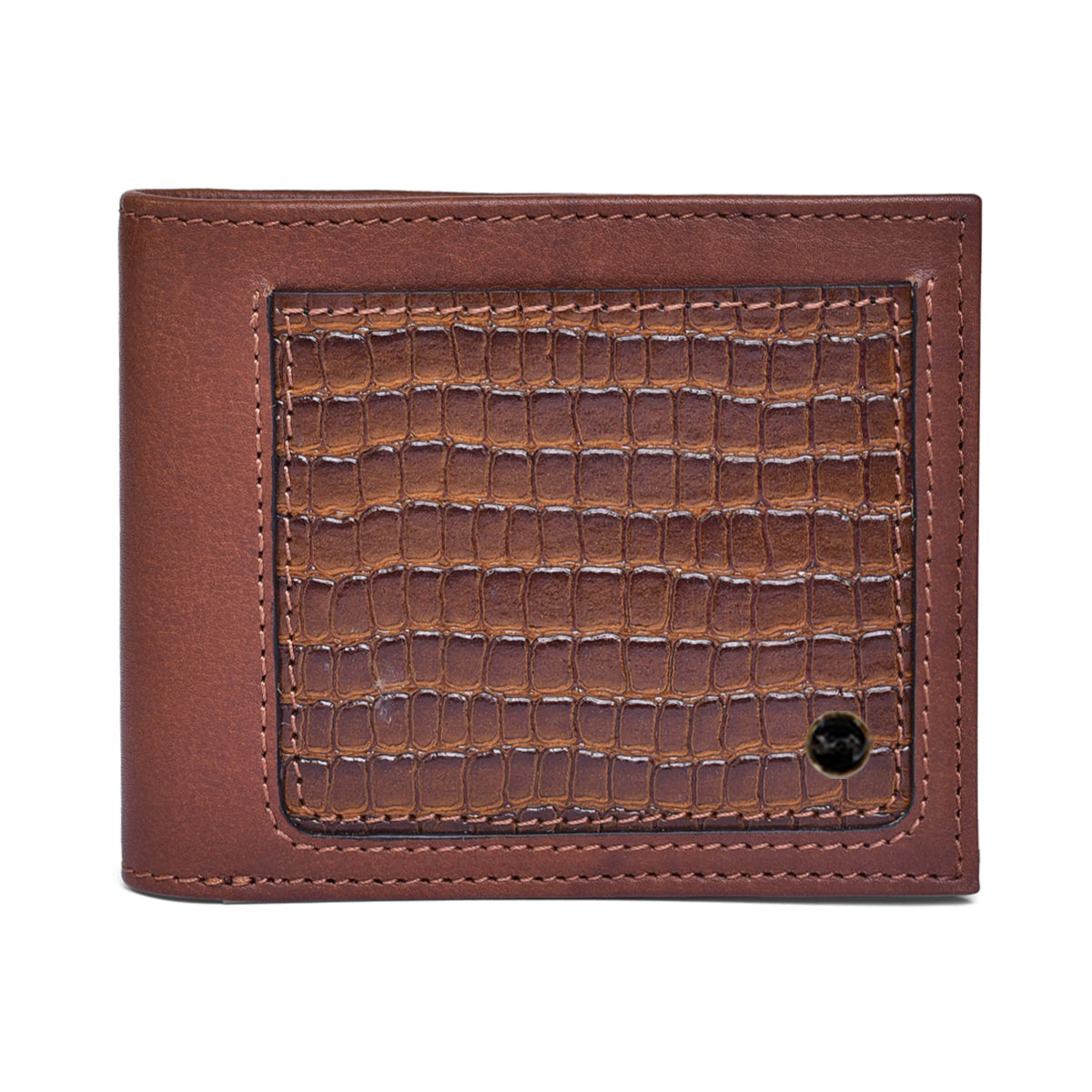 Genuine Leather Bi-fold Men's Wallet