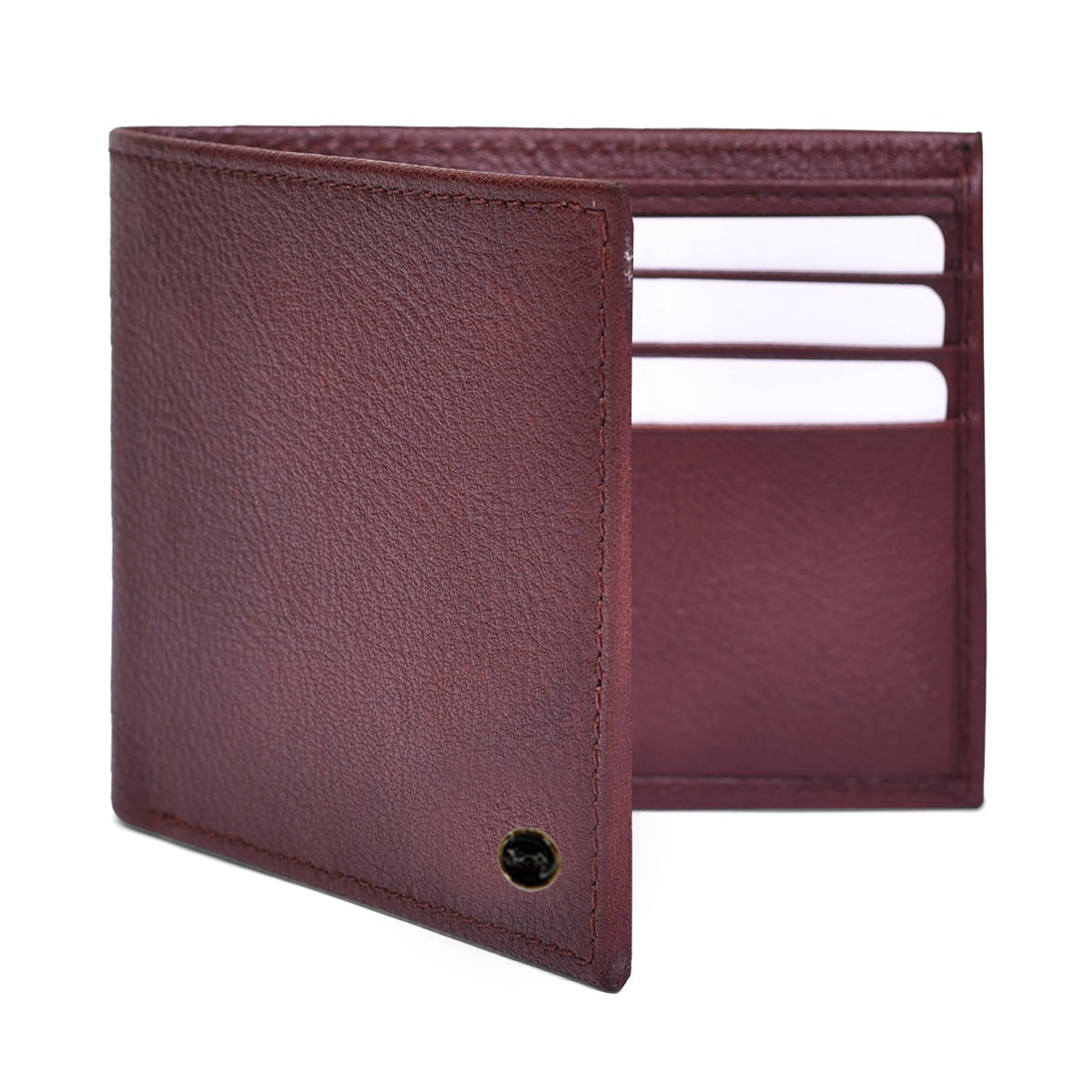 Genuine Leather Bi-fold Men's Wallet