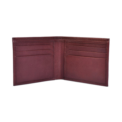 Genuine Leather Bi-fold Men's Wallet