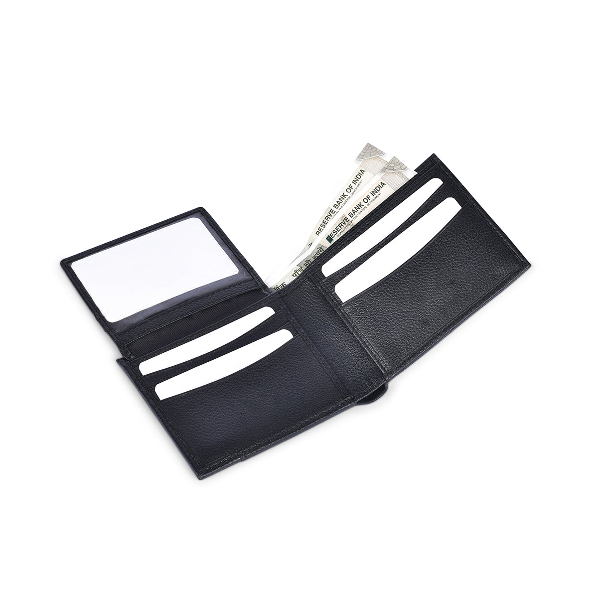 Genuine Leather Bi-fold Men's Wallet