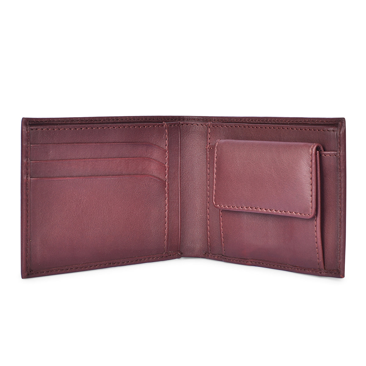 Genuine Leather Bi-fold Men's Wallet