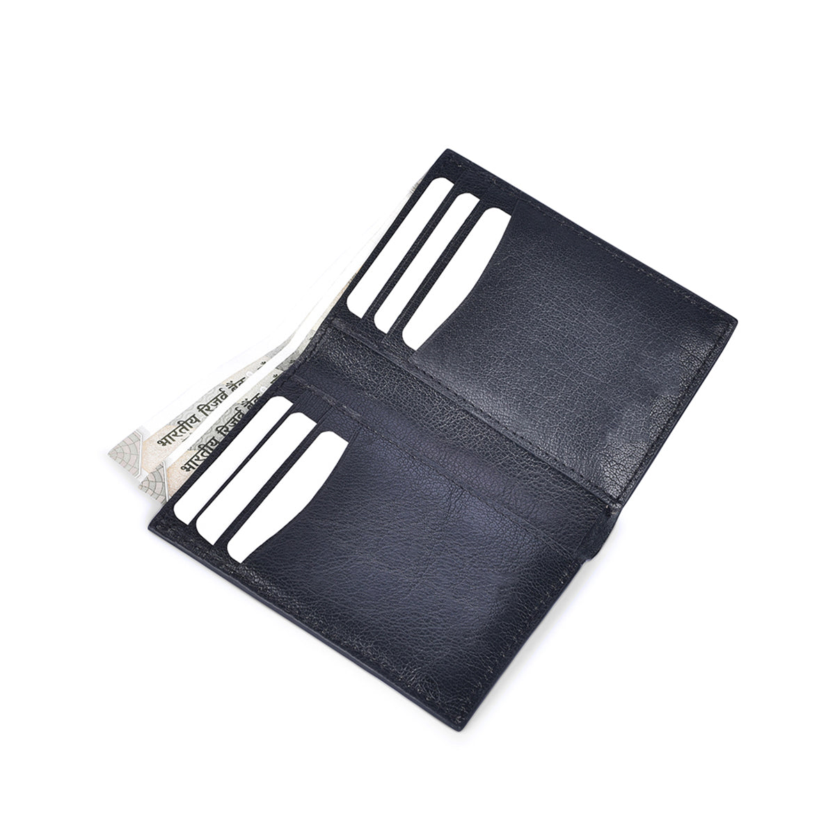 Genuine Leather Bi-fold Men's Wallet