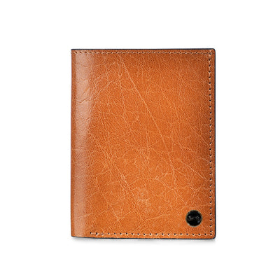 Genuine Leather Bi-fold Men's Wallet