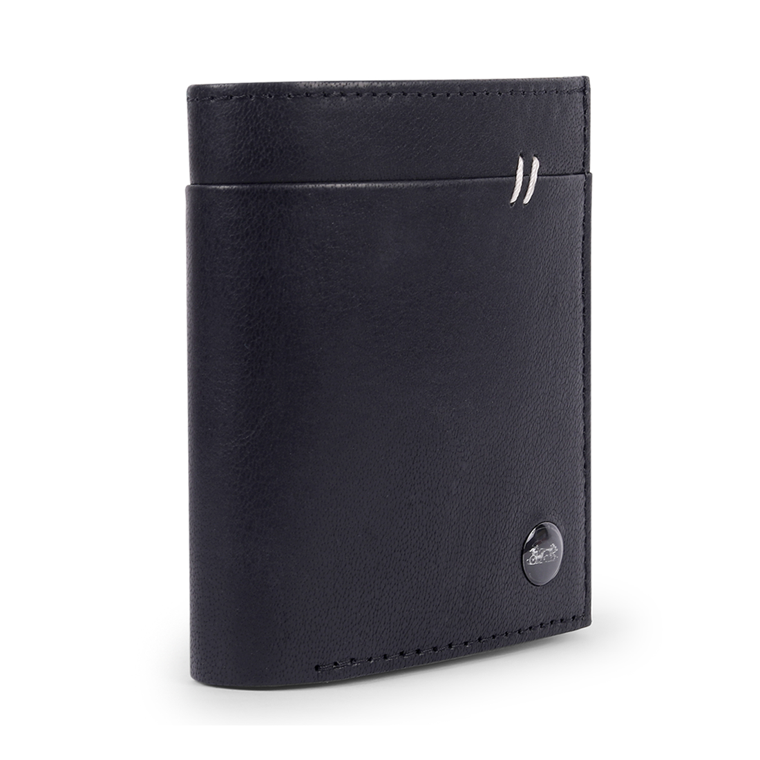 Genuine Leather Tri-fold Men's Wallet