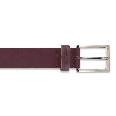 Belwaba Men Casual Red Genuine Leather Belt