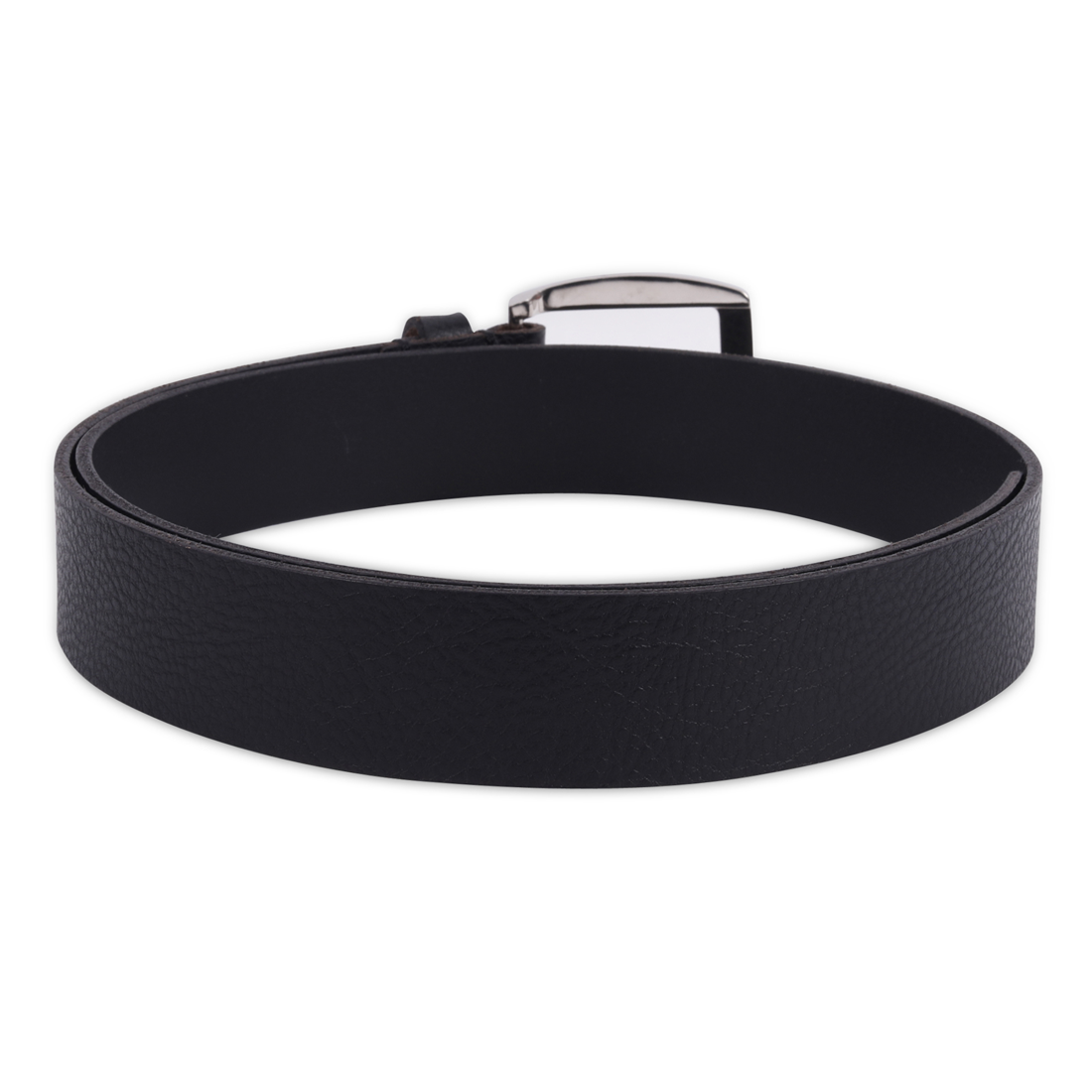 Belwaba Men Black Genuine Leather Belt