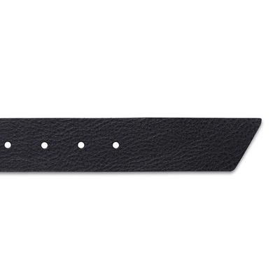 Belwaba Men Black Genuine Leather Belt