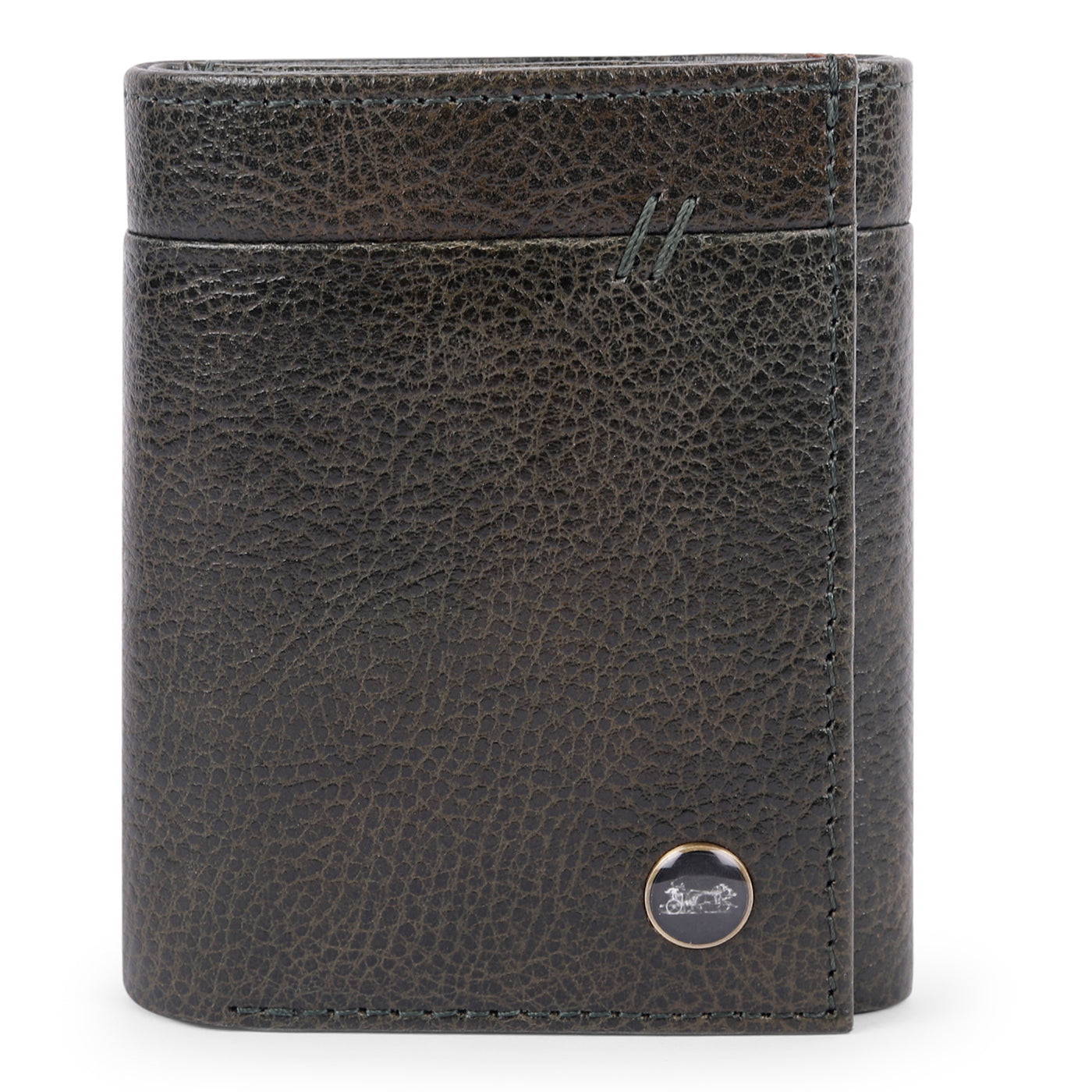 Genuine Leather Tri-fold Men's Wallet